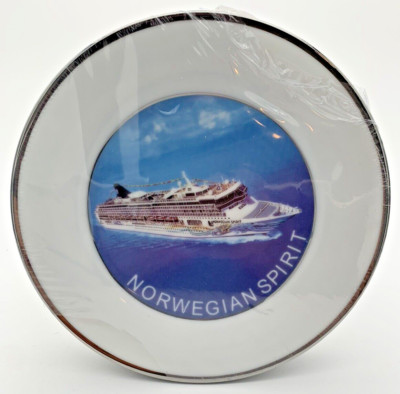NCL Norwegian Cruise Line Plates- Set of 4 plates