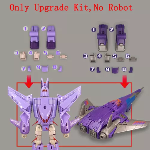 Replace Foot Filler Upgrade Kit For Kingdom Cyclonus/Generations Selects Cylonus