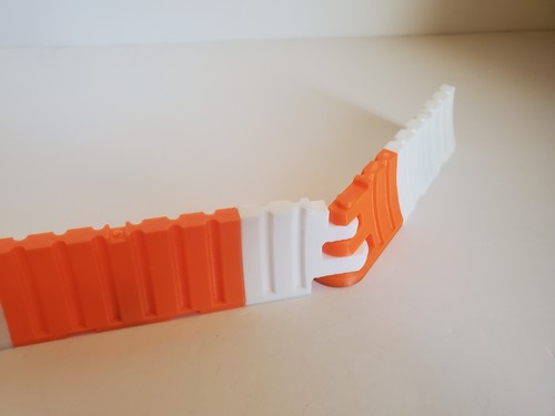 Construction Road Work Jersey Barrier Barricade 1:24 Scale G Scale Diorama Items - Picture 16 of 40