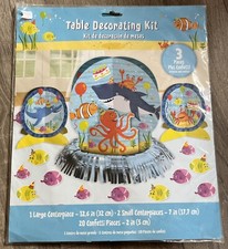 Under The Sea Table Decorating Kit  NEW