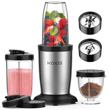 900W Personal Blender Electric Juicer Fruit Vegetable Portable Blender, 27oz Cup