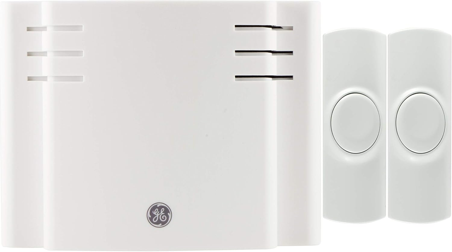 Wireless Doorbell Kit with 2 Push Buttons and 8 Melodies for Home Use-image