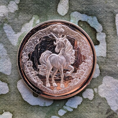 #ad #ad 2024 Fiji 1oz .999 silver Unicorn Coin. 15k Mintage Mint $105.95