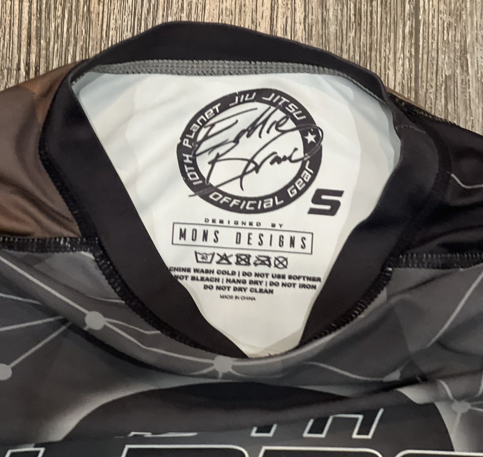10th rashguard Jiujitsu Constellation Brown Belt eBay