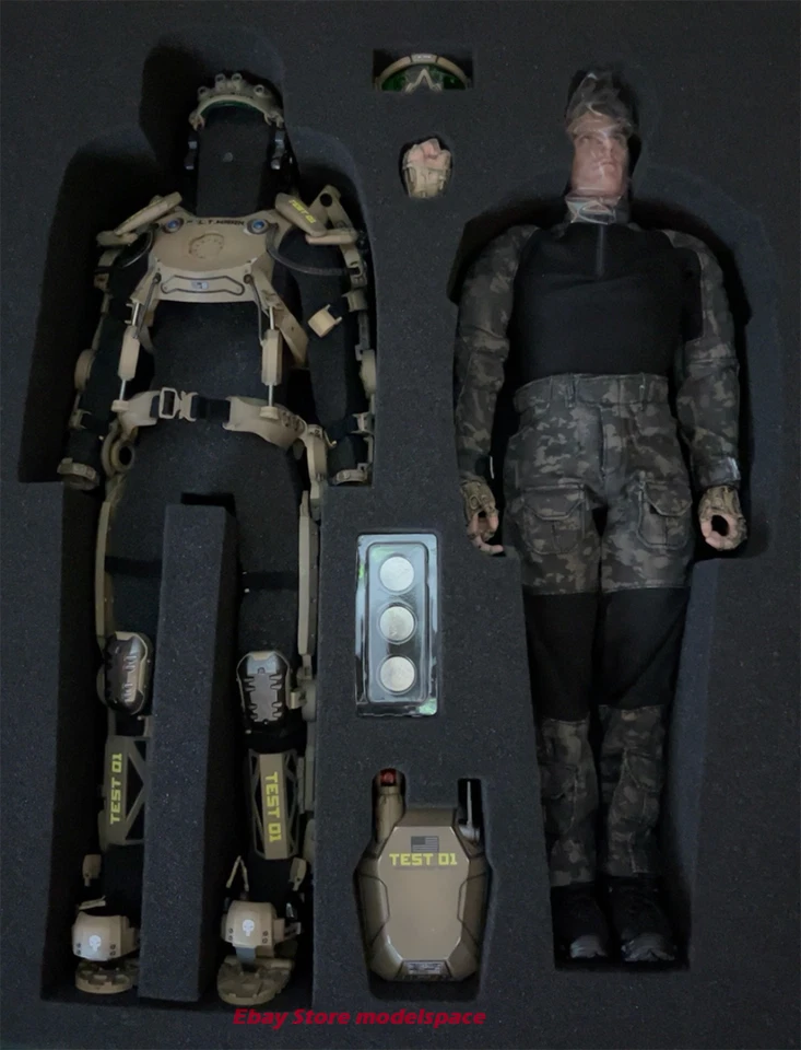 Figura de acción 1/6 SoldierStory SS122 articulada EXO Skeleton Test-01 Tom Cruise Foto 2 de 4