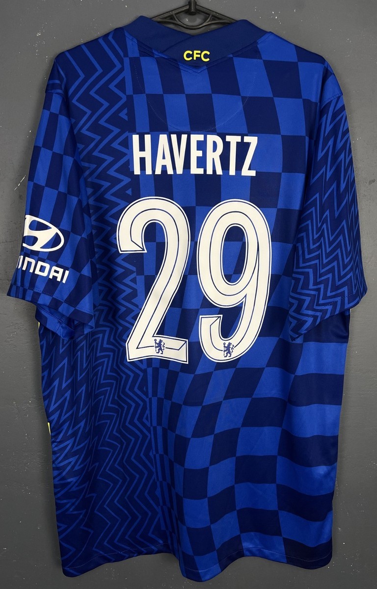 MEN'S FC CHELSEA 2021/2022 KAI HAVERTZ #29 SOCCER FOOTBALL SHIRT