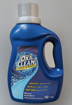 #ad Oxi Clean Laundry Detergent High Def Clean Sparkling Fresh 40 Loads 60 Fl Oz $69.99