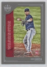 2021 Panini Diamond Kings Short Print Gray Framed Luis Garcia V #157 10ou