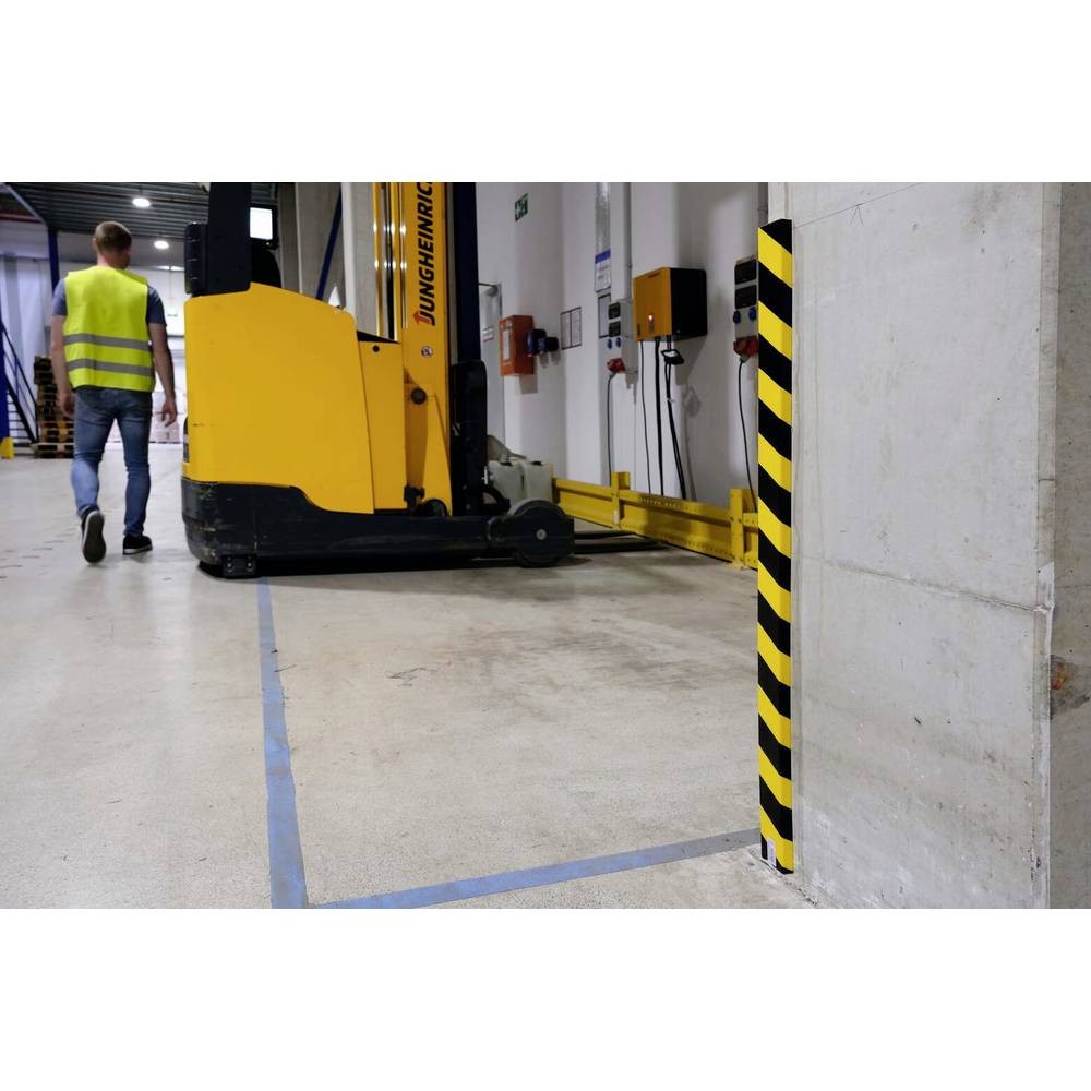 Profilé de protection de sécurité pour protéger les angles d'entrepôt