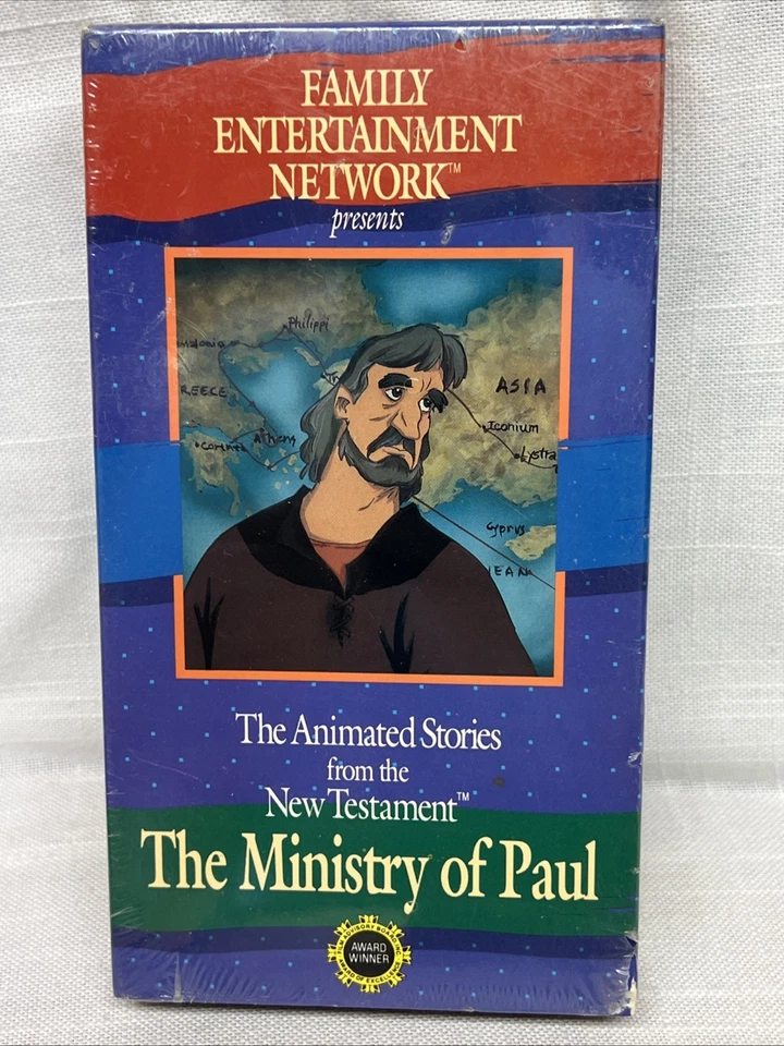 Animated Stories from New Testament/Greatest Heroes OfThe Bible SEALED VHS 5 Lot - Image 4 of 4