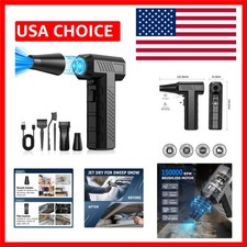 Compact Rechargeable Air Duster with HEPA Filter - Perfect for Home Office