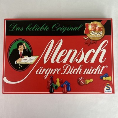  Vintage Mensch Argere Dich Nicht Schmidt Spiele Germany Board Game Complete