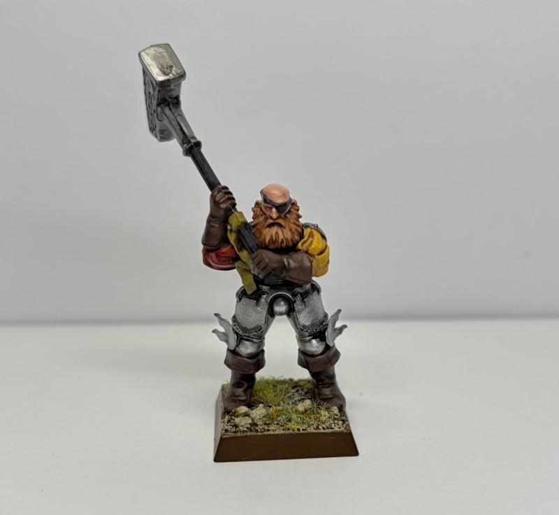 Warhammer The old World Fantasy The Empire Of Man Captain pro painted