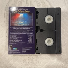 Les Miserables  The Dream Cast VHS- VERY GOOD