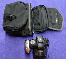 Canon PowerShot SX120IS 10MP Digital Camera Black W/4 GB SD Card and case Tested