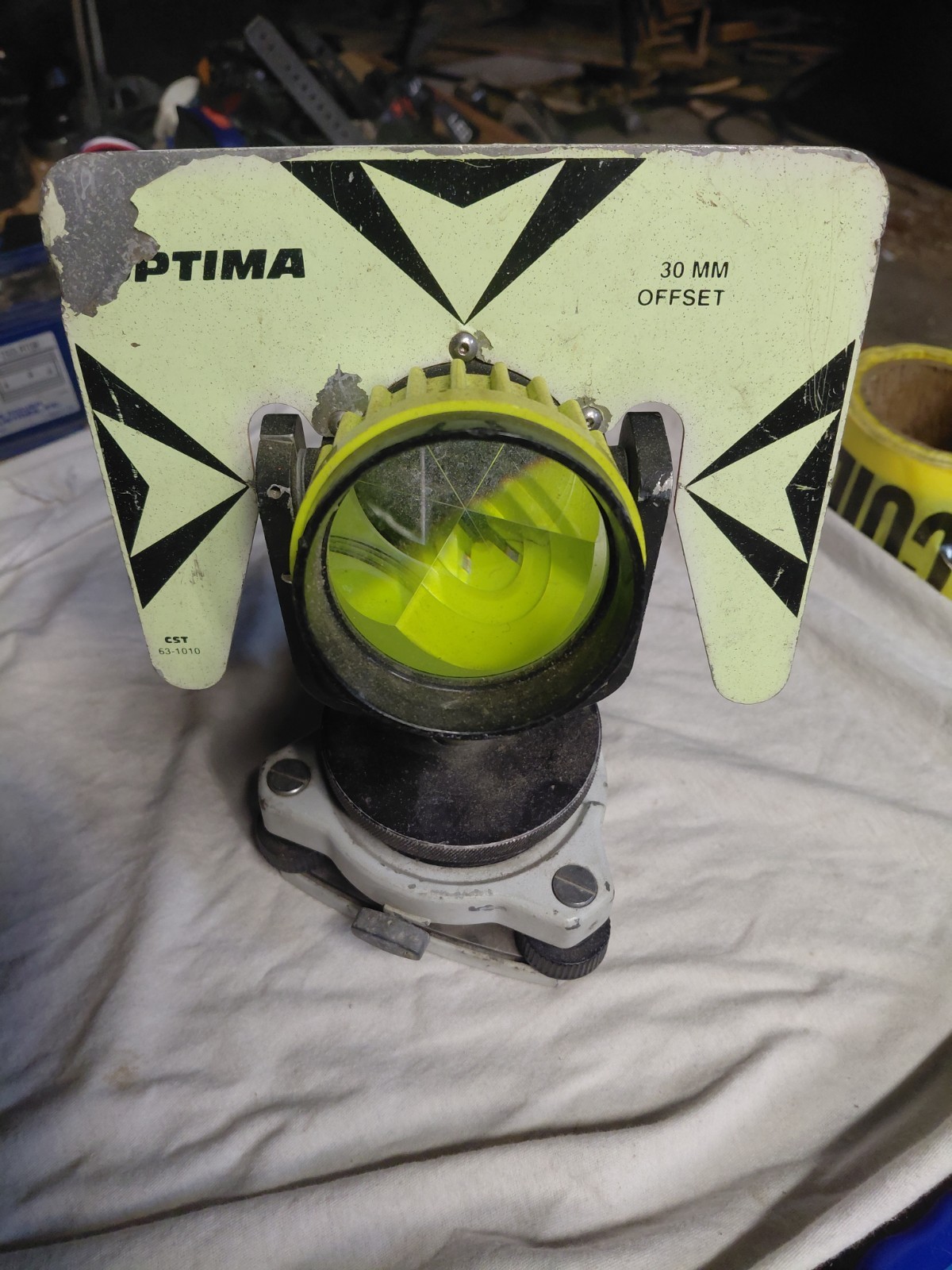 SECO Optima 63-1010 Surveying Prism Target Assembly 30mm Offset Prism