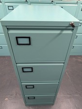 4 Drawer Lockable Filing Cabinet With Key.