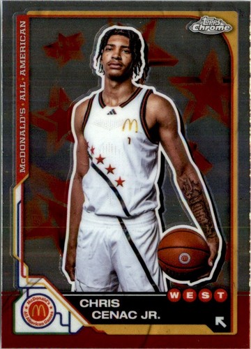 Chris Cenac Jr. 2025-26 Topps Chrome McDonald's All American #11