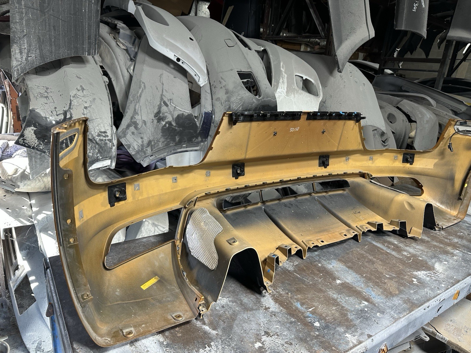 2016-2018 Audi R8 Rear Bumper And Diffuser 