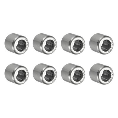 5 x 9 x 9 mm Nadellager 8PCS Stahl Open Ends Lager Silber