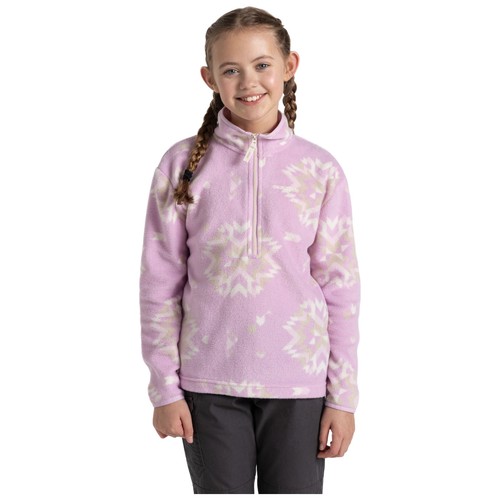 Craghoppers Junior Calke Media Cremallera Polar Chaqueta Jersey Niños Niñas Cálida Luz - Imagen 6 de 12
