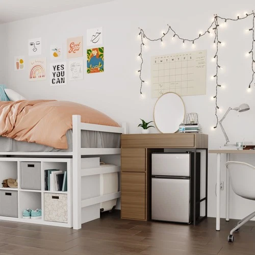 EdgeStar CRF321 19"W 3.1 Cu. Ft. Energy Star Rated Fridge/Freezer - Stainless - Picture 3 of 12