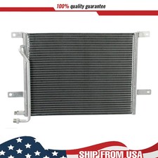 AC Condenser with Bracket for Jeep YJ Wrangler 1987-1995 L4 2.5L L6 4.0L 4.2L
