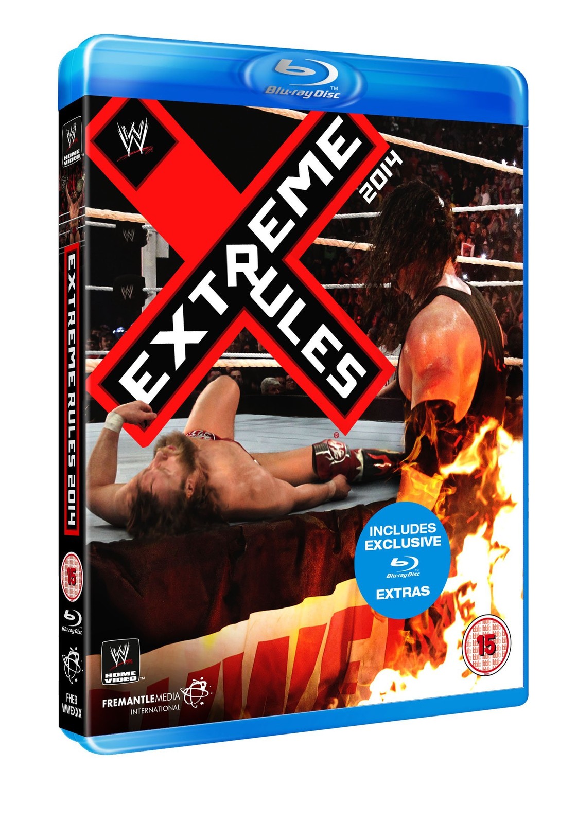 WWE: Extreme Rules 2014 (Blu-ray) Daniel Bryan Kane John Cena Bray Wyatt