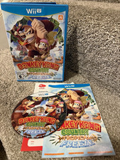 “Donkey Kong Country: Tropical Freeze” Nintendo Wii U Video Game w/Manual TESTED