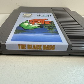 Black Bass -- NES Nintendo Original Classic Authentic Game TESTED GUARANTEED