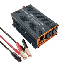 500W Power Inverter Modified Sine Wave for Vehicles,DC 12V to 110V 120V New B...