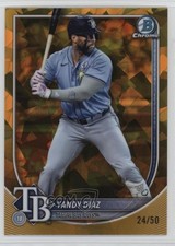 2025 Bowman Chrome Sapphire Edition Gold 24/50 Yandy Diaz Yandy Díaz #43 1dl2