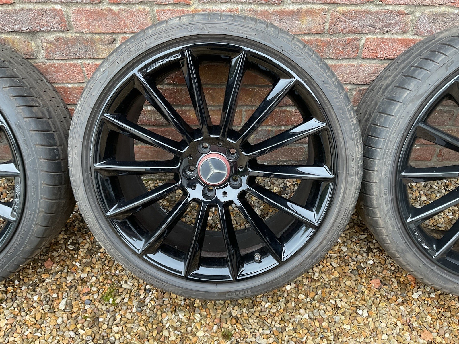 Mercedes-Benz AMG 20” Black Turbine Alloy Wheels Removed from 2017 E Class S213 - Image 4