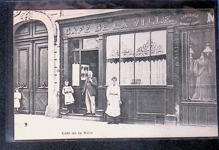 CPA PARIS Café de la Ville