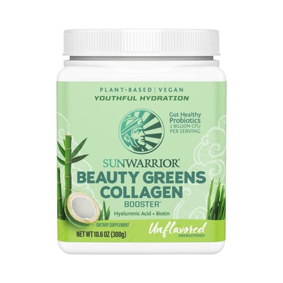 Beauty Greens Collagen , Unflavored, 10.6 oz (300 g)