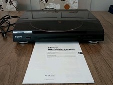 Sony PS-LX250H Stereo Full Automatic Turntable System LP Record Player Tested