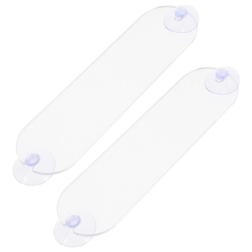 2 Pcs Ladekartenhalter Mautpass-Saugnäpfehalter Transponderhalterung Aus Acryl - 第 5/12 張圖片