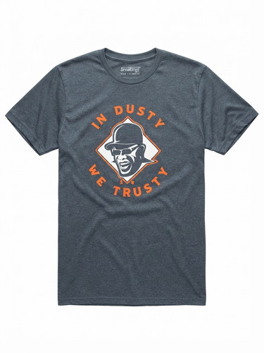 BreakingT "In Dusty We Trusty" Houston Astros Graphic T-Shirt Men's