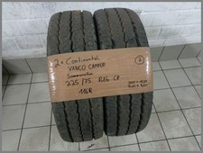 2 pneumatici estivi Continental 225 75 R16 116R CP Vanco Camper DOT1523 8,5 mm 2