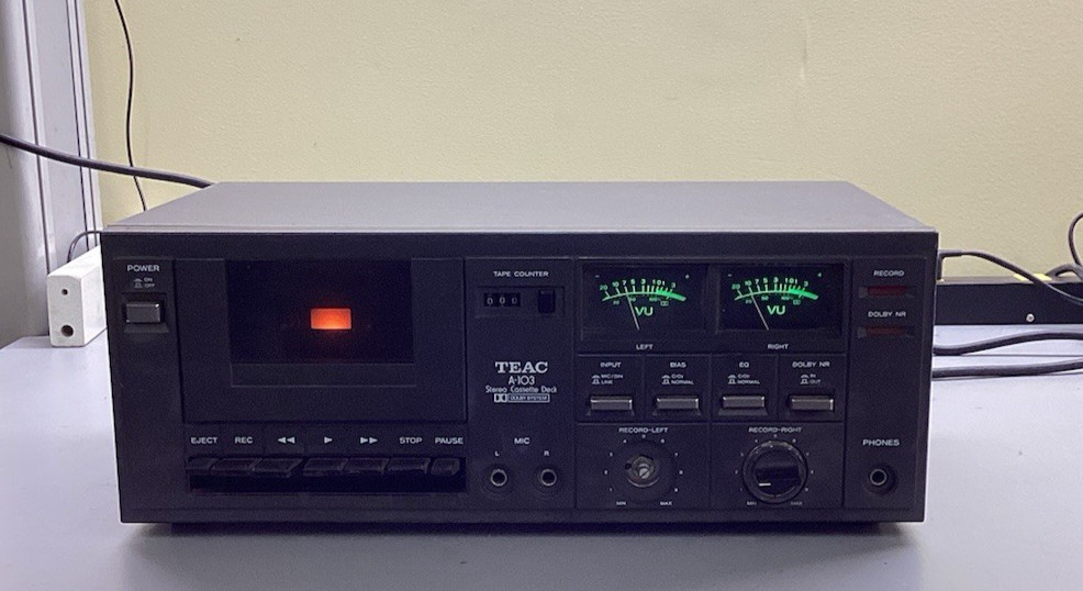 Teac A-103 vintage audio equipment - eBay listing photo 1