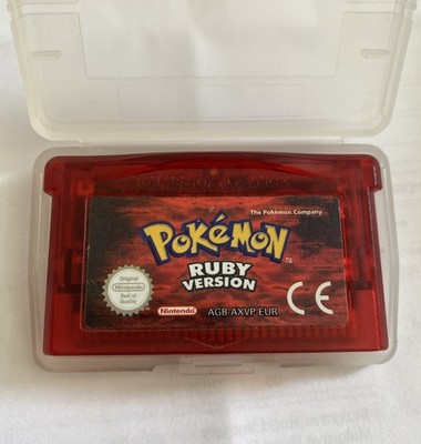 Pokemon: Rubin-Version (Nintendo Game Boy Advance, GBA, 2003) *Originalkarton*