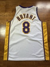 Vintage Nike Los Angeles Lakers #8 Kobe Bryant 1957 Rewind Throwback Jersey XL+2