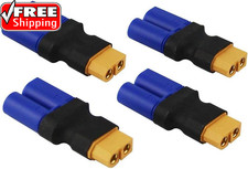 4Pcs Female XT60 to Male EC5 Adapter, Female XT60 to Male EC5 Connector Adapter