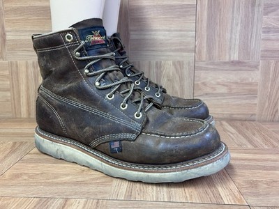 Sz 10.5 - Thorogood American Heritage 6'' 814-4203 Brown Moc Toe Work Men s Boot