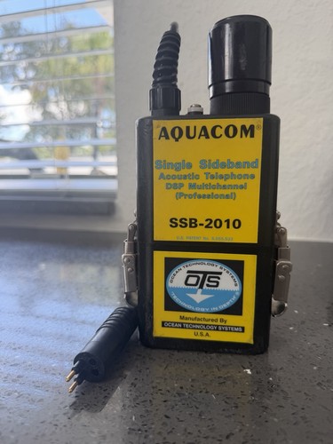 OTS AQUACOM SSB-2010 Single Sideband Acoustic Telephone Diver Communication Unit