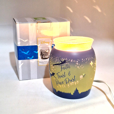 Scentsy Disney Peter Pan Tinker Bell Warmer Faith Trust Pixie Dust Retired