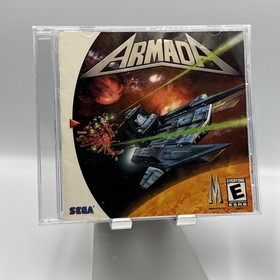 Armada (Sega Dreamcast, 1999) Tested Disc & Manual Only