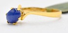 GENUINE 1.23 Cts STAR BLUE SAPPHIRE  RING 10K SOLID GOLD - Free Appraisal-NWT — photo 3