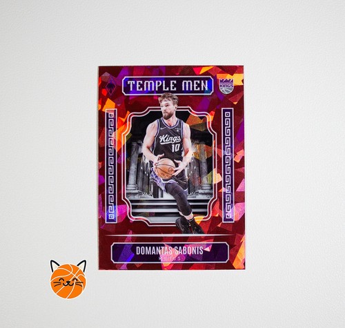 Domantas Sabonis #19 2023 Panini Phoenix Temple Men card