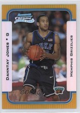 2003 Bowman Rookies & Stars Chrome Gold Refractor 37/50 Dahntay Jones #115 3c7